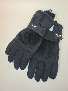 Black Insulated Winter Gloves NWT
